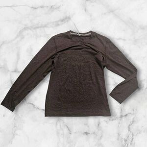 Lululemon Mens Medium Heathered Purple Long Sleeve